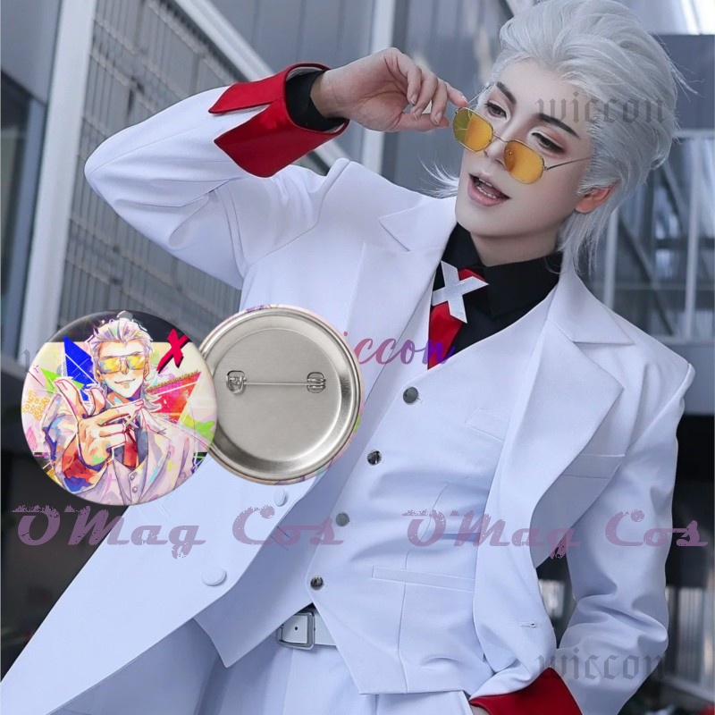 Anime Cosplay Glasses - TO BE HERO X Cosplay White