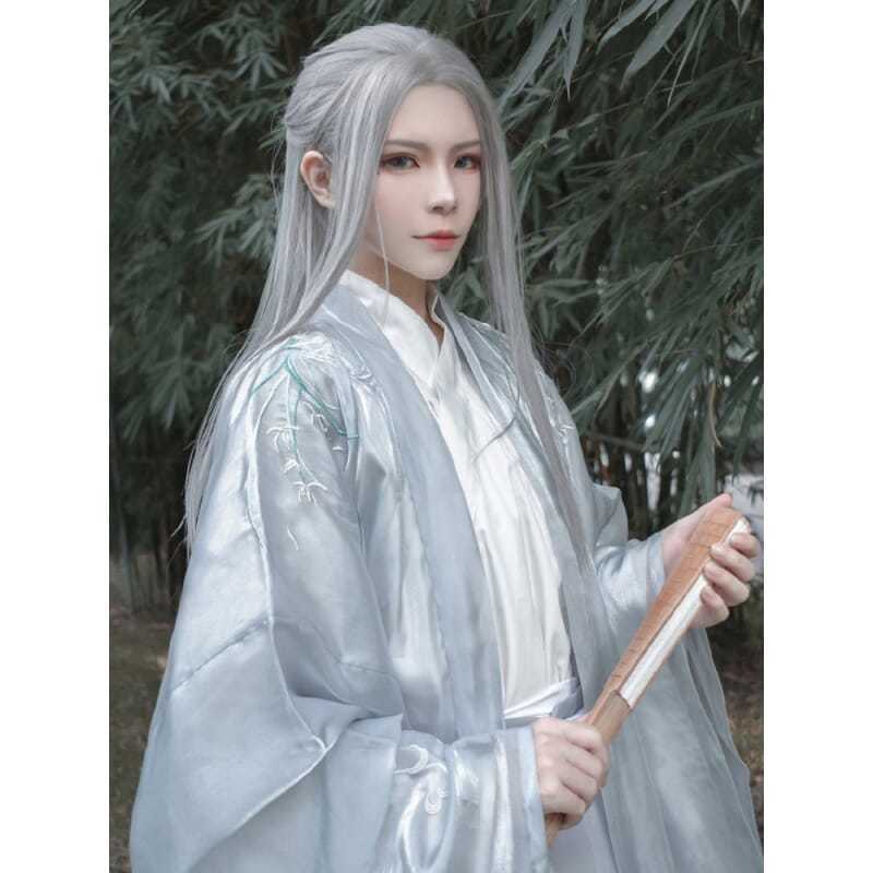 Anime Cosplay Long Hair - Men Hanfu Long Straight Hair Anime