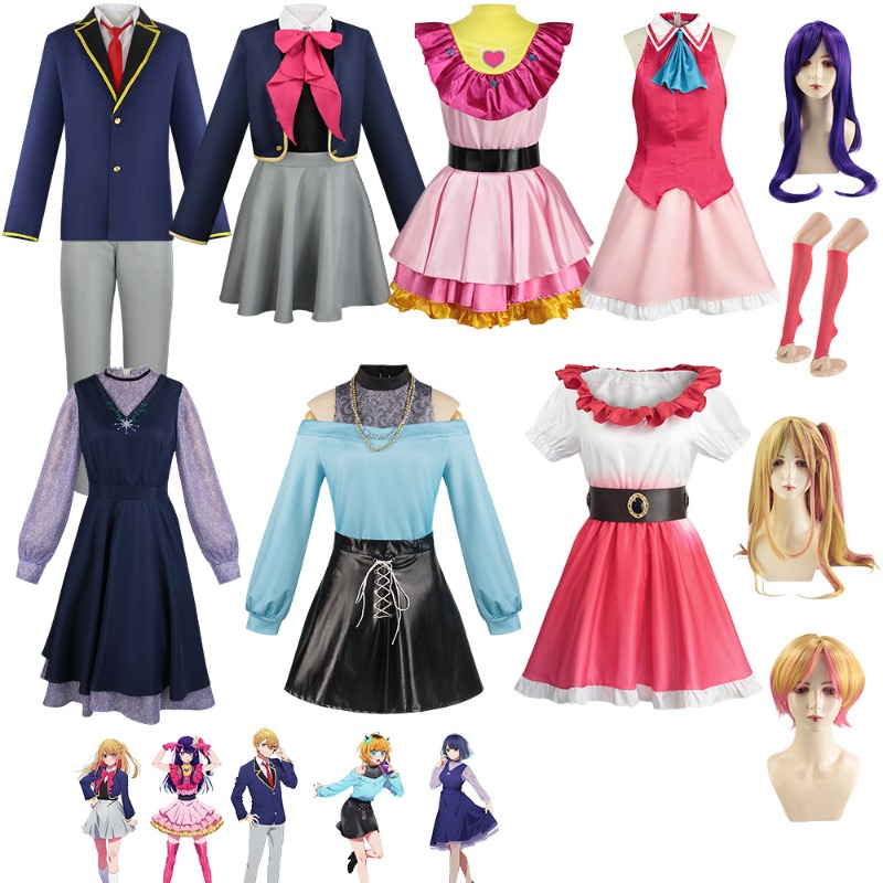 Anime Cosplay Kostüm - Anime Oshi no Ko Cosplay Ai