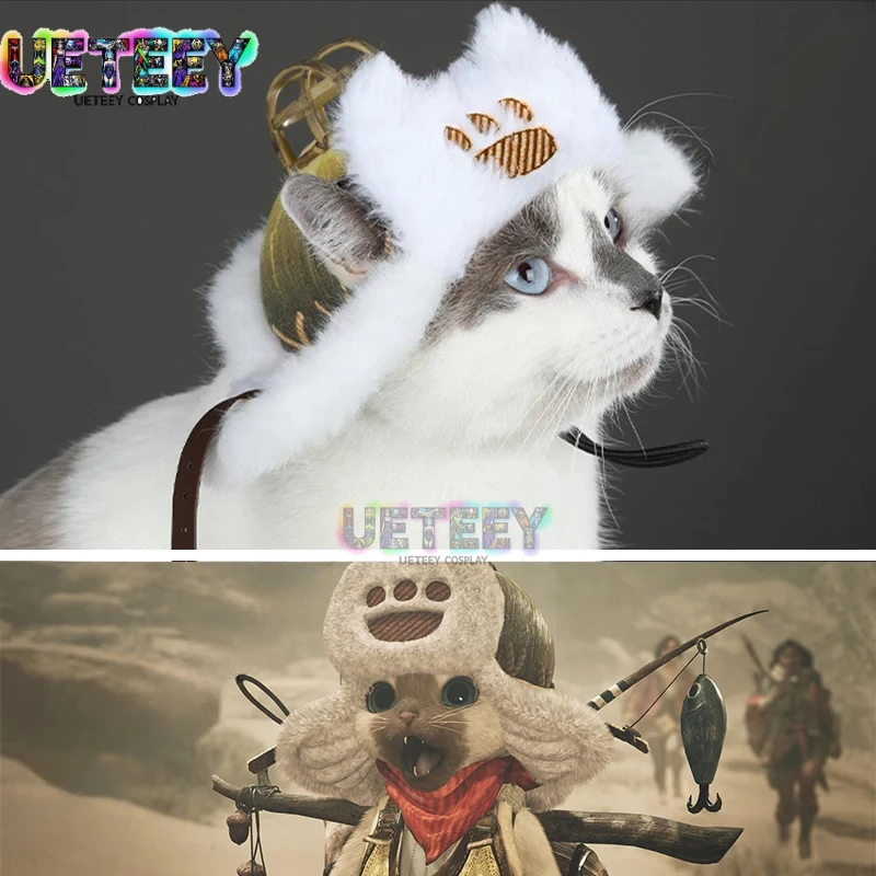 Anime Cosplay Long Hair - UETEEY Cos Athos Monster Hunter Hat