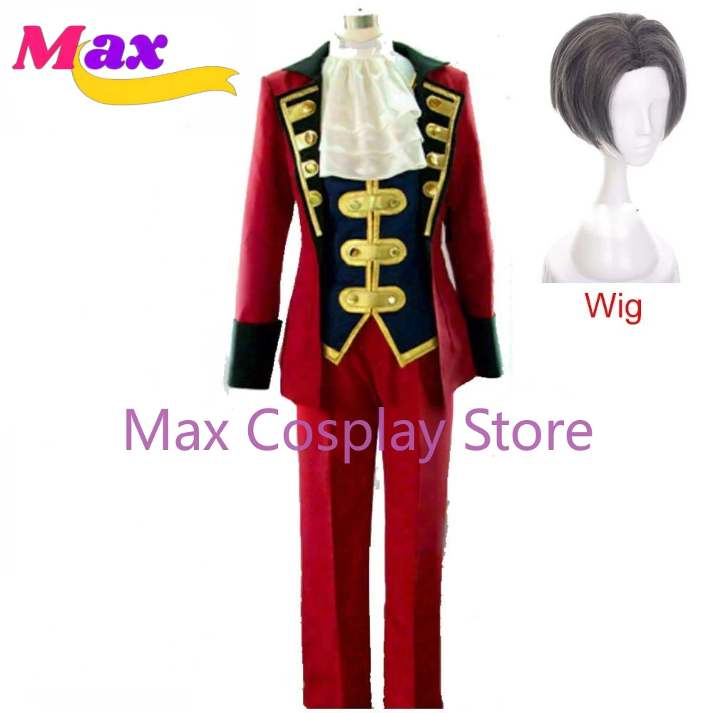 Anime Cosplay Nz - Max Miles Edgeworth Cosplay Costume Customized