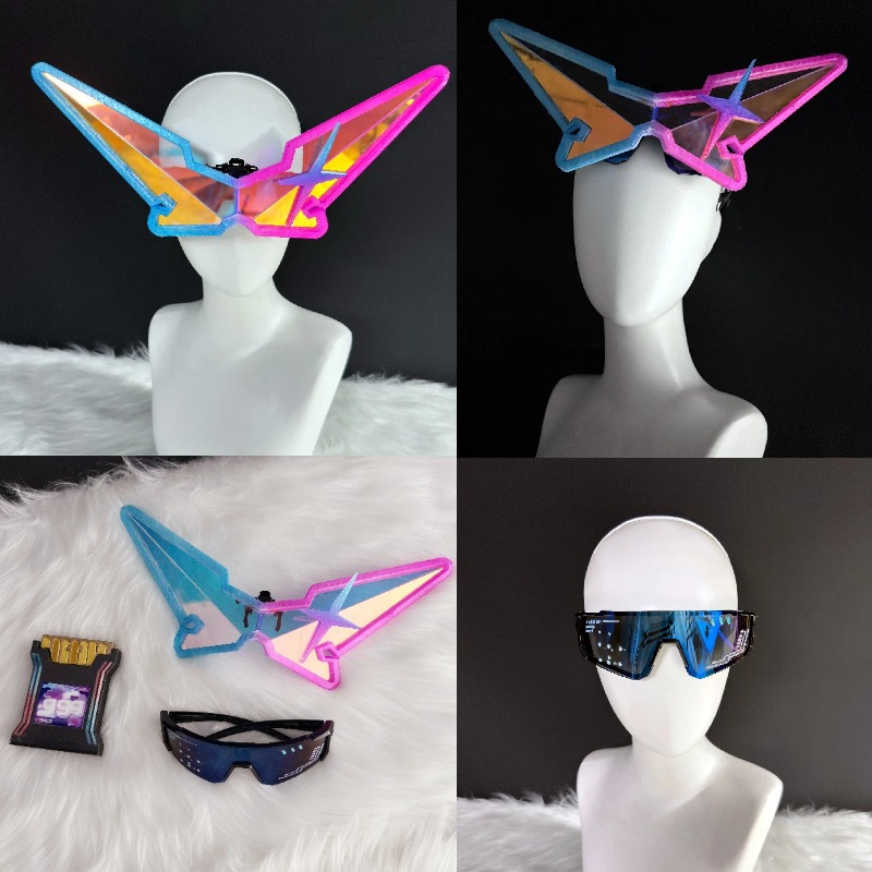Anime Cosplay Glasses - Game Honkai：Star Rail Silver Wolf Cosplay