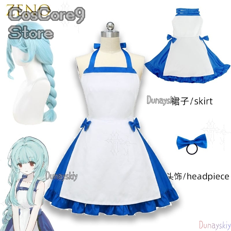 Zenos Anime Cosplay - Blue Character Dress Zeno Summer After