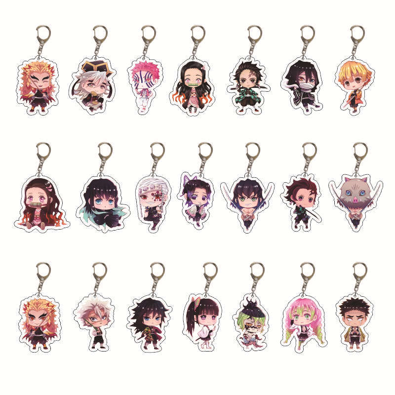 Demon Slayer Anime Acrylic Key - Anime Cosplay Tanjiro review and price