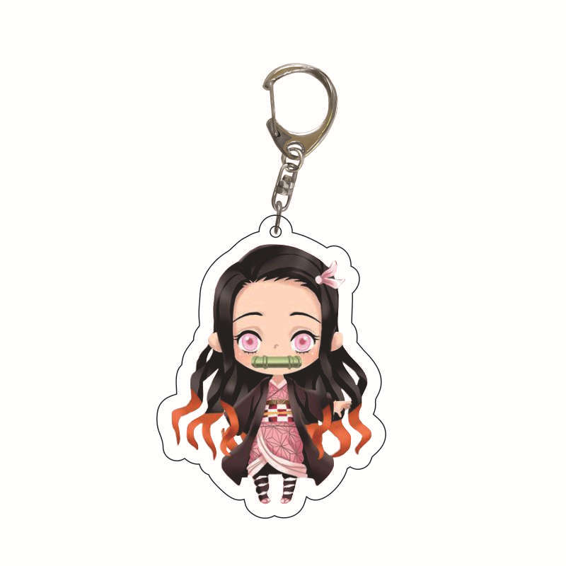 Demon Slayer Anime Acrylic Key - Anime Cosplay Tanjiro review and price