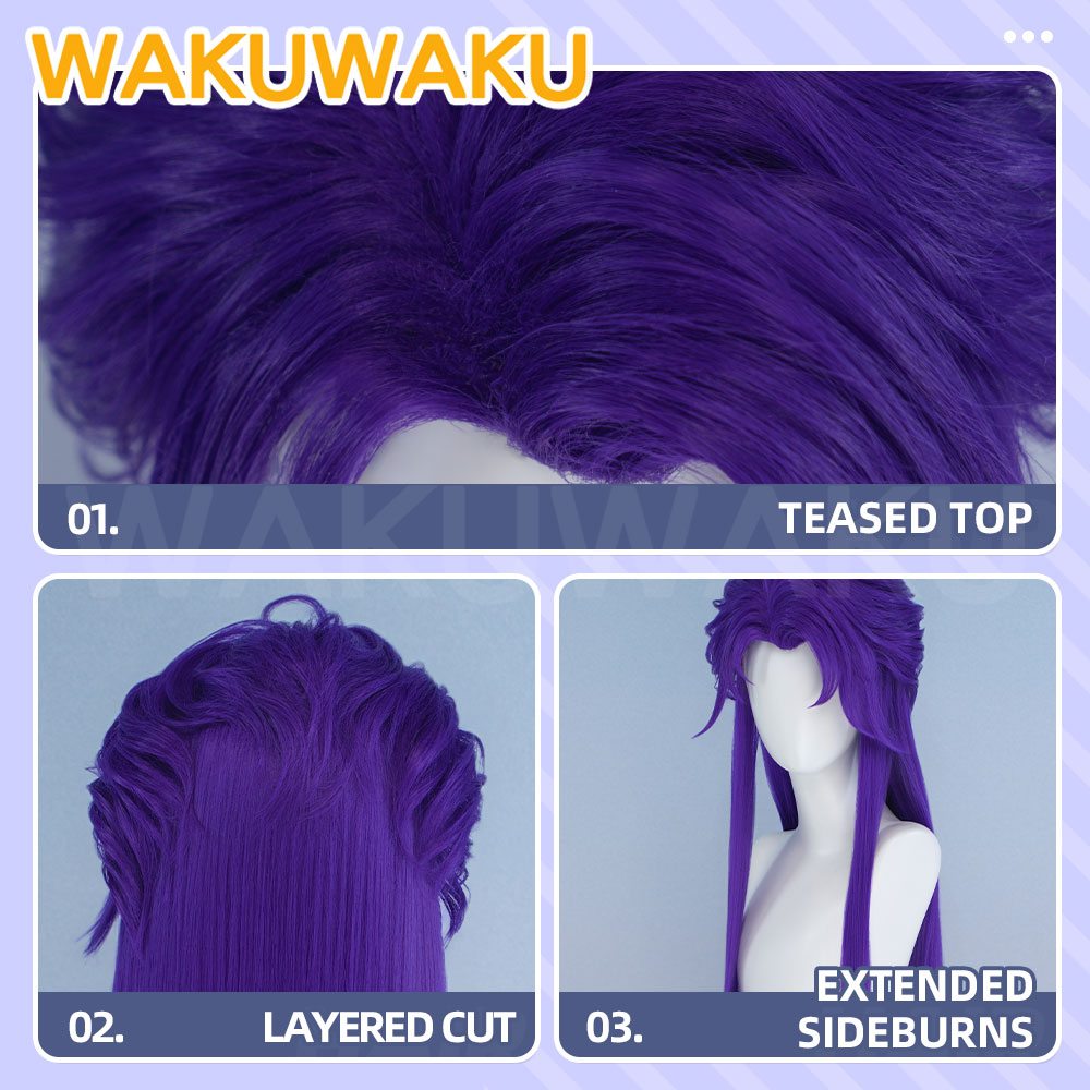 IN STOCK Jester Cosplay Wig Ga - Anime Cosplay Long Hair review and price