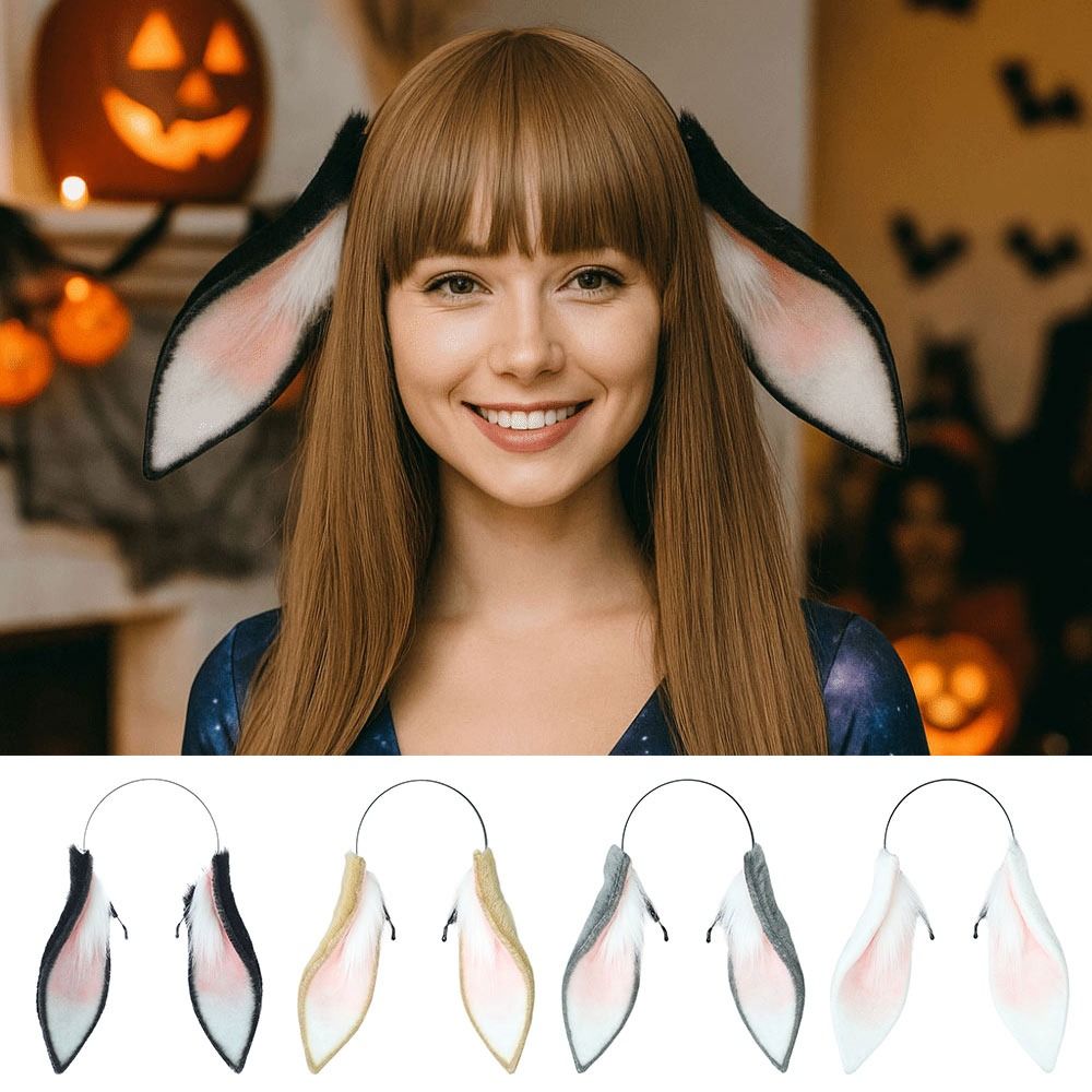 Anime Bunny Ears Dropped Ear R - Anime Cosplay Girl Photo review and price