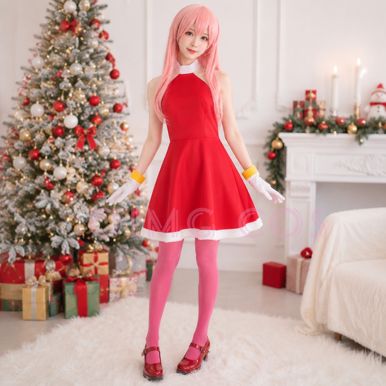 Amy Rose Cosplay Costume Adult - Anime Cosplay Dresses review and price