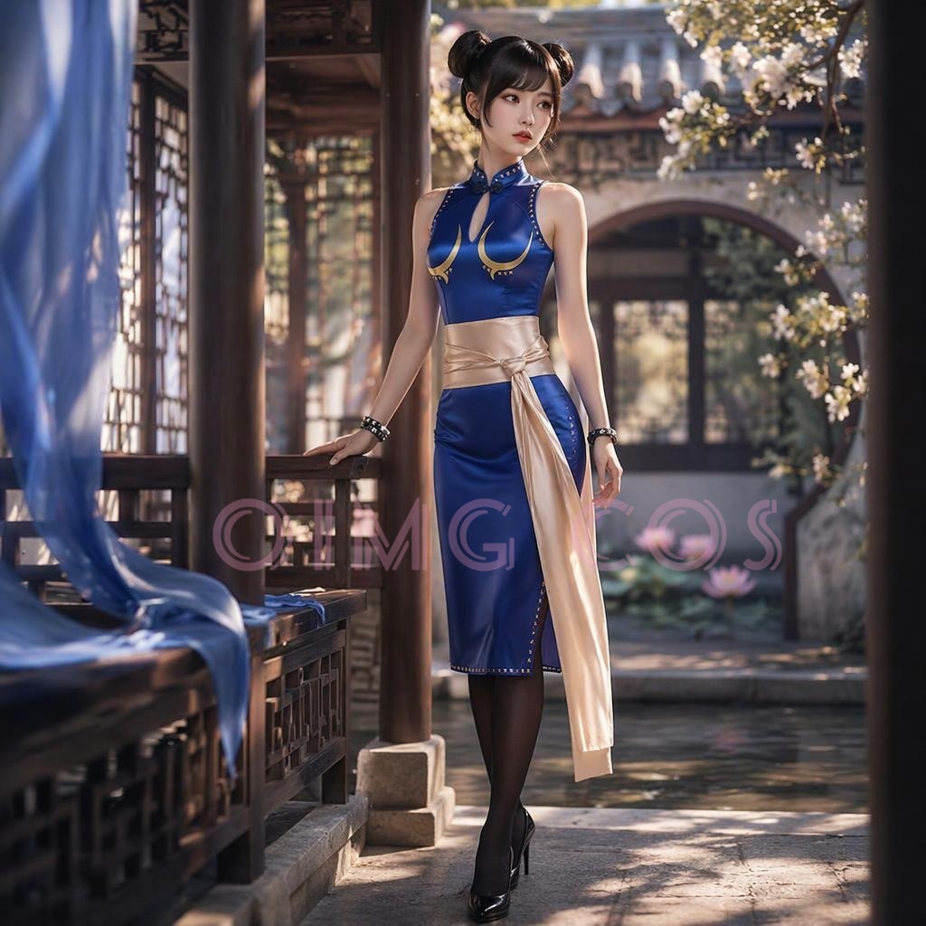 Game Street Fighter Chun Li Co - Anime Cosplay Event review and price