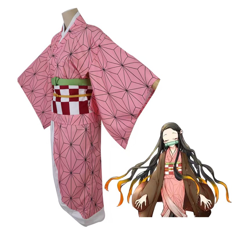 Demon Slayer Nezuko Kamado Cos - Anime Cosplay Nz review and price