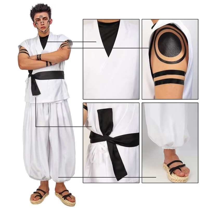 Ryomen Sukuna Cosplay Costume  - Anime Cosplay Jujutsu review and price