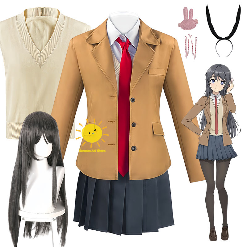 Anime Sakurajima Mai Cosplay R - Cosplay Anime Bunny Girl review and price