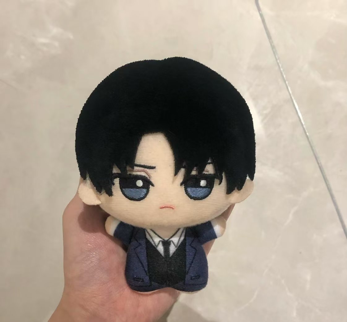 10cm Levi Ackerman Plushie Ani - Anime Cosplay Event review and price