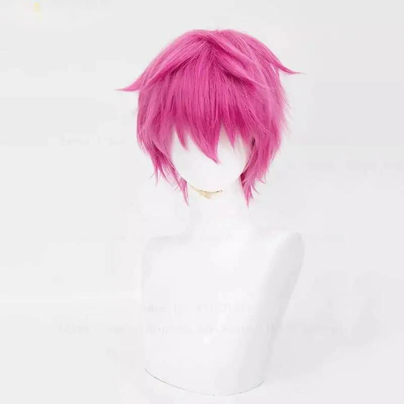 Saiki Kusuo Cosplay Wig Pink H - Anime Cosplay Glasses review and price