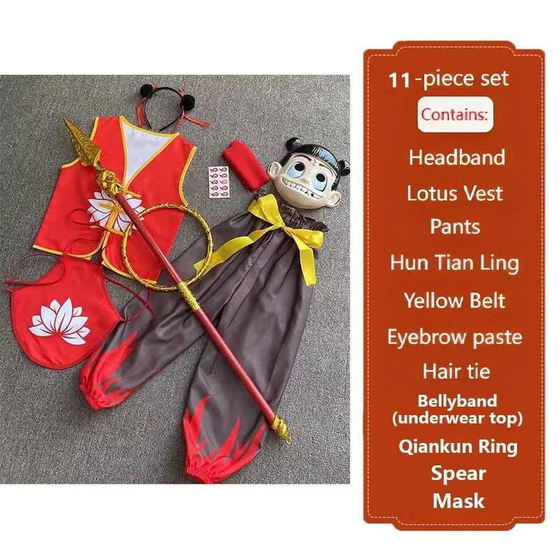 11PCS Nezha 2 Anime Cosplay Co - Anime Cosplay Girl Photo review and price