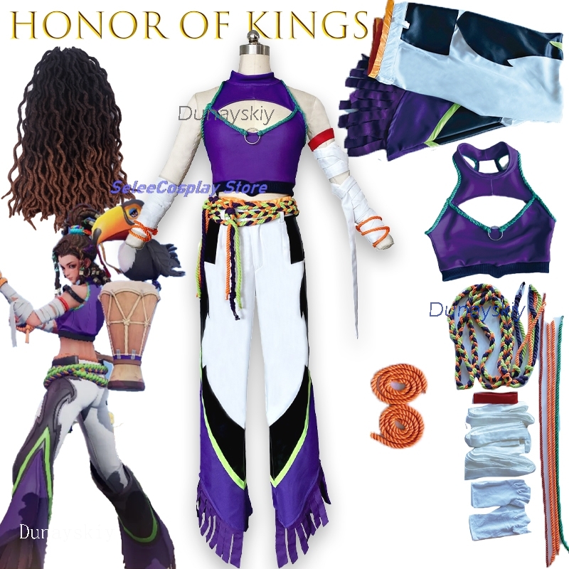 honor Of Kings Girlypop Mayene - Anime Cosplay Kostüm review and price