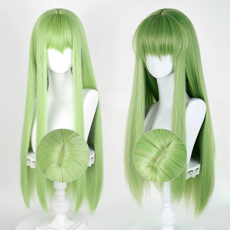 Anime CC Cosplay Green Wig Lon - Anime Cosplay Long Hair review and price