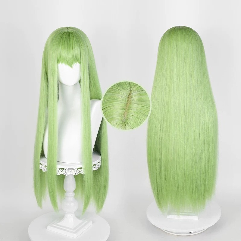 Anime CC Cosplay Green Wig Lon - Anime Cosplay Long Hair review and price