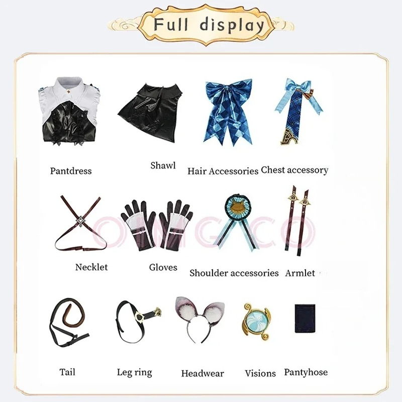 Lynette Cosplay Costume  Gensh - Anime Cosplay In Chinese review and price