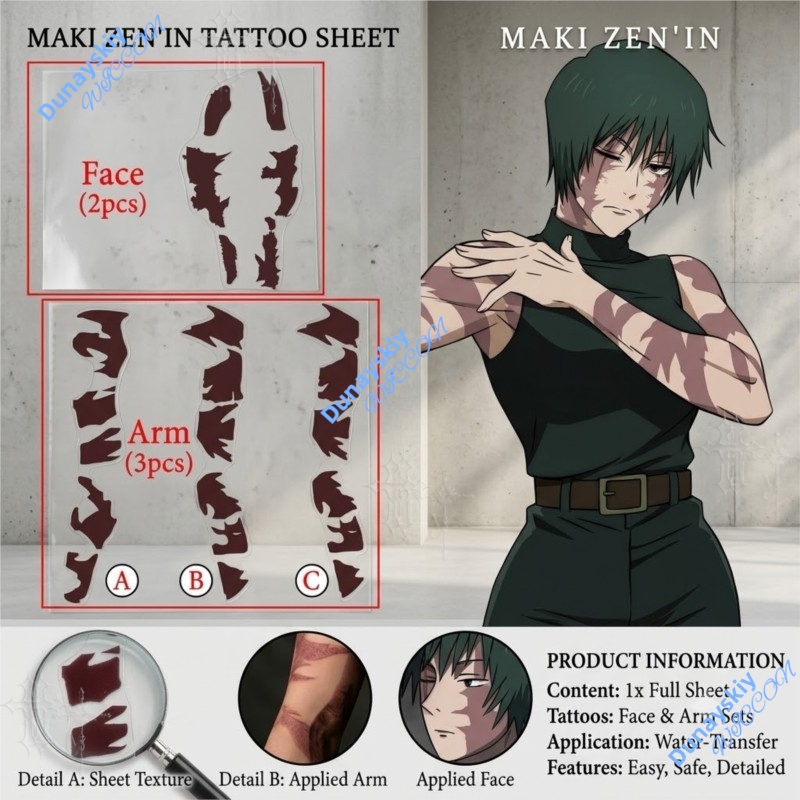 Anime Jujutsu Kaisen Zenin Mak - Anime Cosplay Jujutsu review and price