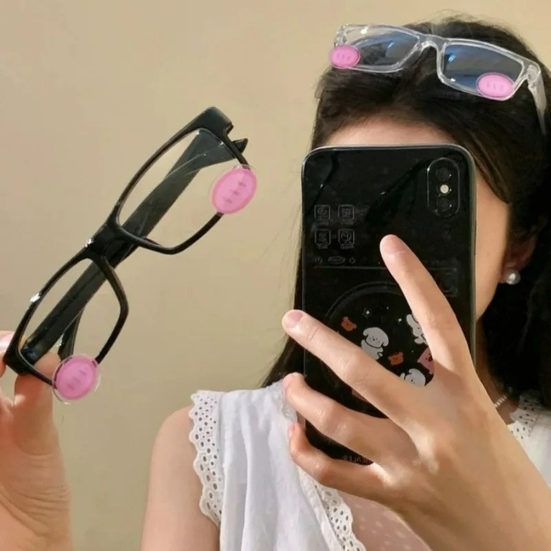 Cute Blush Glasses Anime Style - Anime Cosplay Girl Photo review and price